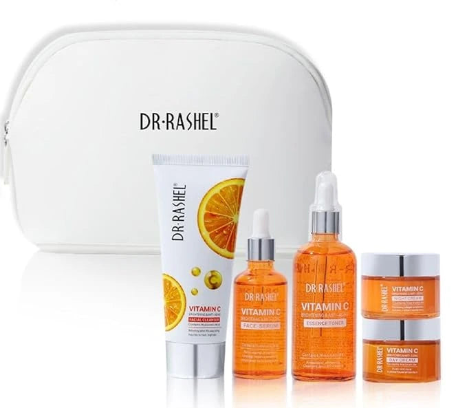 Dr. Rashel Vitamin C Skin Care Set – Brightening & Anti-Aging Kit (UAE Exclusive)