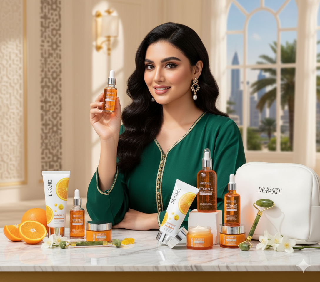 Dr. Rashel Vitamin C Skin Care Set – Brightening & Anti-Aging Kit (UAE Exclusive)
